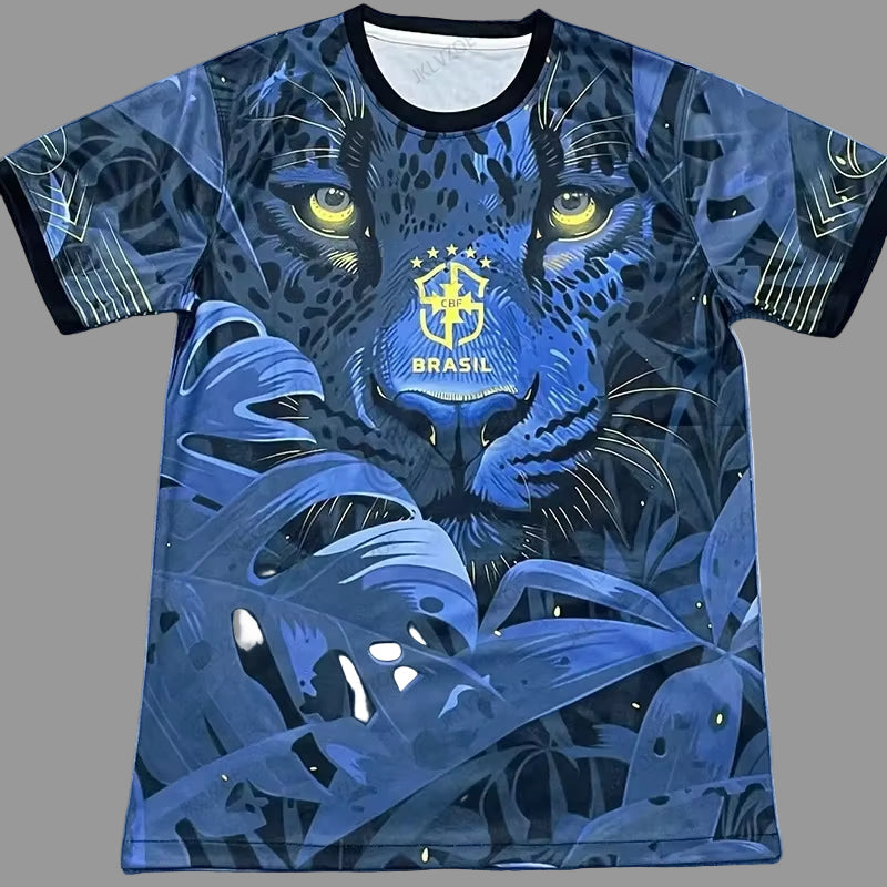 2025 Summer New Brazil City Edition Football Jersey Short Sleeve Men'S T-Shirt Soccer Training Casual Sports Kids/Adult Tops